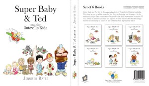 The Super Baby and Ted series book over